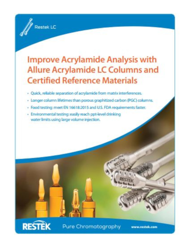 Restek Food Acrylamide Analysis